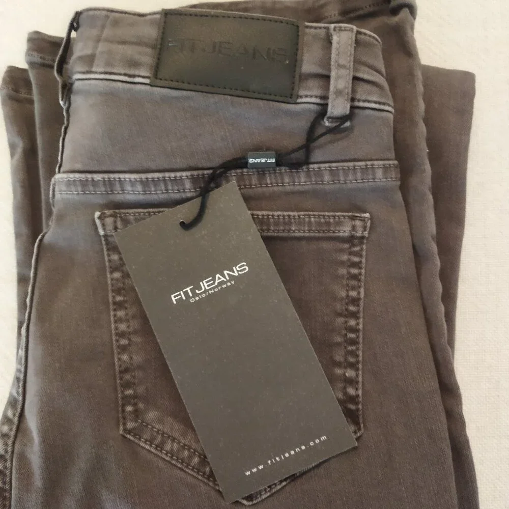 Fitjeans Pastel Flared - Charcoal - Size S - Picture 5 of 7